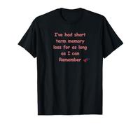 Elderly Senior Retirement Retired Short Term Memory Loss T-Shirt
