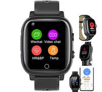 Elderly Smart Watch Fitness Tracker Watch for Dementia Alzheimer's with SOS Emergency Call Button GPS Tracker Fall Detection Smartwatch for Seniors