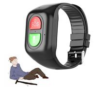 Elderly Smart Watch with SOS Button, GPS Tracker, Fall Detection, Waterproof 4G Voice Call, Medication Reminder for Alzheimer's and Dementia Care