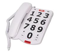 Elderly Telephone, Big Numbered Buttons Voice Communication Volume Control Switch Classic Design, Home Landline Phones for Senior
