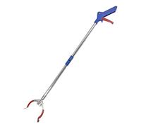 Elderly Tongs - Ergonomic Folding Aluminum Alloy Grip Tool 92x13cm | Foldable Litter Pick Up Tool Comfortable Handle for Garbage Collecting | Aiu