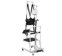 Elderly Transfer Chair with 180° Split Seat for Safe Showering and Lifting Aid for Disabled Seniors