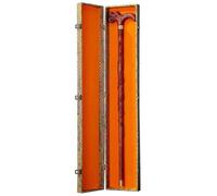 Elderly Walking Stick, Dragon/Phoenix Decorative Walking Cane with Box, Hand-Carved Rosewood Crutch, with Wristband/Anti-Slip Pad, Load Bea250Kg/551.2Lbs(A)