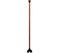 Elderly Walking Stick， High-End Round Handle Walking Cane, Handmade Rosewood Stick for Men, Non-Slip and Lightweight(B,80Cm(Use Height 145 155Cm))