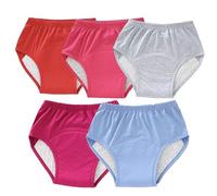 Elderly Washable Incontinence Underwear,Reusable Briefs Leakproof Comfortable,Absorbent Urinary Nappies,Extra Wide Gusset Knickers for Elderly Patient Cotton D,3XL(75-85kg)