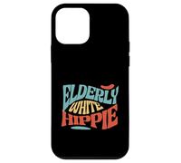 Elderly White Hippie Hippy Humor For Weird Old Guys Case for iPhone 12 mini