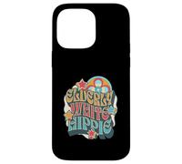 Elderly White Hippie Hippy Humor Weird Old Guy Fun Wear Case for iPhone 14 Pro Max