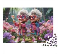 Elderly Women Fun 1000 PieceJigsaw Puzzle for Adults PuzzlesEducationalLantern Bridge Game Challenging PuzzlesPuzzle Game for The Whole for Women, Gifts for Men70x50cm/1000pcs