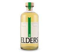 Elders English Elderflower Liqueur - Crafted in Kent - Handpicked Elderflower, Rhubarb & Apple - 70cl, 20% ABV - Premium Botanical Spirit for Hugo Spritz - Inspired by English Garden Folklore