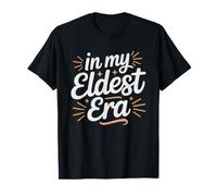 Eldest Daughter Era Groovy Firstborn Oldest Sibling T-Shirt