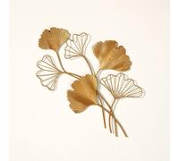 Coopers of Stortford - Lotus Leaf Wall Decoration - Artistic Metal Wall Art Inspired by the Chinese Ginkgo Tree