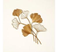 Coopers of Stortford - Lotus Leaf Wall Decoration - Artistic Metal Wall Art Inspired by the Chinese Ginkgo Tree