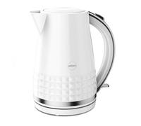 eldom C270B Kettle, 1.7 L, High Power Tea Kettle, Classic Retro Design Teapot with Water Level Indicator, White