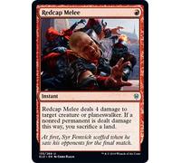 Eldraine Royalty Throne of Eldraine ELD Red Cap Fighting Redcap Melee Magic the Gathering mtg