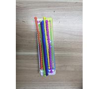 Eldvinur 6 Pack Fidget Toys Stick Textured Stretchy Silicone Colorful Sensory Toys Anxiety Stress Relief for Classroom Office Travel Road Trip Essentials for Kids Adults ADHD Autism