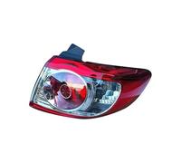 ELDVSUA Car Rear Light Assemblies Car Red Rear Tail Light Cove For Hyundai For Santa Fe 2010 2011 2012 Brake Lamp 924020W500 924010W500 924062B500 924050W500(Right outside)