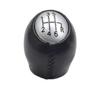 ELDVSUA Gear Knob 6 Speed Gear Shift Knob Lever Shifter Stick Handball for Scenic for Laguna for TRAFIC for Espace for Master for Megane(6R-Matt S-Leather)