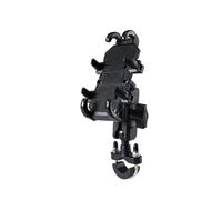 ELDVSUA GPS Navigation Mount Moto Motorcycle Phone Mount Handlebar Holder Shockproof GPS Bracket Motorbike Scooter Universal Anti-vibration Smartphone Clamp Navigation Bracket