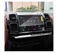 ELDVSUA GPS Navigation Protective Car Navigation Tempered Glass Screen Protective Film For C5 For Aircross 2019 2020 Radio DVD GPS LCD Sticker