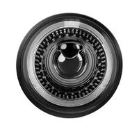 ELDVSUA Motorcycle Headlights 5.75″ Round LED Headlight For Motorcycle Car 5-3/4 Inch Moto Light With White Amber DRL Start-up Gradient Welcome Halo(M008X)