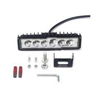 ELDVSUA Motorcycle Headlights For Softail For Dyna For Sportster For Cafe Racer Club Style 6" LED Light Bar Front Headlight Auxiliary Fog Spot Motorcycle(4061 wire connector)