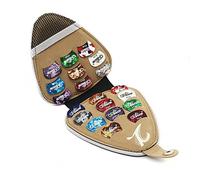 ele ELEOPTION 20pcs Guitar Picks, Celluloid Guitar Colorful Picks Including 0.46mm 0.71mm 0.81mm 0.96mm with 1 Guitar Pick Holder Case