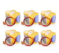 ele ELEOPTION BR-2/3AGCT4A 6V PLC Battery for FANUC A98L-0031-0025 CNC System with Plug (Pack of 6)