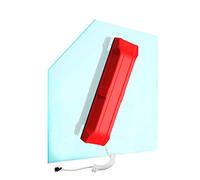 ele ELEOPTION Double-Sided Magnetic Window Cleaner, Household Cleaning Windows Tools (Double Glazed 15-26mm Window Thickness(Red))