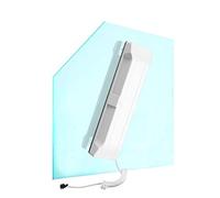 ele ELEOPTION Double-Sided Magnetic Window Cleaner, Household Cleaning Windows Tools (Single Glazed 8-15mm Window Thickness(White))