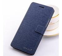 ele ELEOPTION Smartphone Protective PU Leather Flip Case Cover with Stand Function and Card Holder (for iPhone 7 / iPhone 8, Dark Blue)