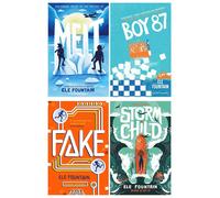 Ele Fountain 4 Books Collection Set (Fake, Boy 87, Storm Child, Melt)