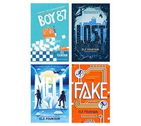 Ele Fountain Collection 4 Books Set (Boy 87, Lost, Melt & Fake)