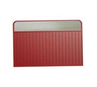 Ele Red s Divider Panels for Dining Spaces - Set of 2 Translucent Privacy Partits for Restaurants & Offices, Slish Room Separat Soluts