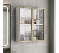 Ele Wall-Mounted Solid Wood Sto Cabinet with s Doors for Bathroom and Kitchen, Over-the-Toilet Mcine Shelf, Slish Display for Bedroom