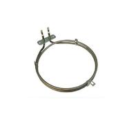 ELE9323 Fan Oven Element, 2000W Circular Heater Wire, Round, Stainless Steel 2 Turn