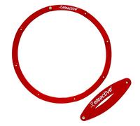 Eleactive® Foldable Pétanque Circle (Red) approved for competition by the International Petanque Federation Made in France.