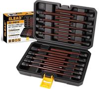 ELEAD Extra-Long Allen Hex Bit Socket Set: 20-Piece 3/8 Inch Drive, S2 Steel, Standard SAE & Metric (1/8-Inch - 7/16-Inch, 3-12mm) for Impact Drills and Ratchet Wrenches