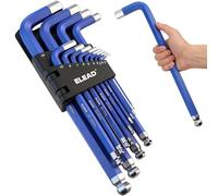 ELEAD Jumbo Hex Key Allen Wrench Set | 13-Piece Metric 2-19mm | Long Ball End Durable S2 | Automotive | Mechanic | Furniture | Professional Grade Tools