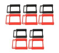 Eleage 10pcs 2.5in Hard Drive Bracket with Heat Dissipation Design for SSD and HDD Storage Solutions Plastic Easy Installation