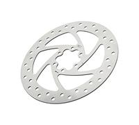 Eleage 160mm Disc Brake Rotor Stainless Steel Durable Replacement Part for Electric Scooters 6 Bolt Design 1 Piece