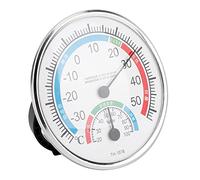 Eleage 2 IN 1 High Precision Psychrometer Thermometer for Indoor Use, Portable Hygrometer for Reptiles, ABS Material, Easy to Read