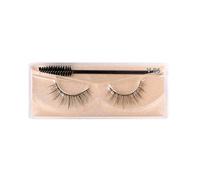 Eleage 3D False Eyelashes, Fluffy Volume, Comfortable Strip Lashes for Everyday Use, Look, Made of Man-Made Fiber, 1 Pair (V04)