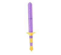 Eleage 3D Printed Cosplay Sword Vibrant Colorful Anime Character Prop for Photography Collection and Cosplay Events 66cm
