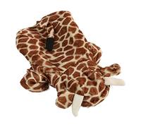 Eleage Cute Dog Winter Jacket Giraffe Design Warm Puppy Hoodie for Small Dogs Winter Activities Soft Polyester (XS)