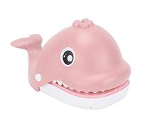Eleage Cute Whale Mouth Dentist Toy Interactive Game for Children 3 Years and Up Fun Multiplayer Plastic Toys (pink whale)