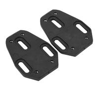 Eleage Cycling Shoe Cleat Covers Durable Arrow Storage Case Adapter for Zero Cycling Lovers Black 7.5x5.4x0.9 CM (A)