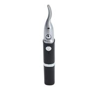 Eleage Electric Eyelash Curler Heated for Quick and Efficient Styling Compact Electric Eyebrow Trimmer for Travel Home 2 in 1 Functionality (Black)