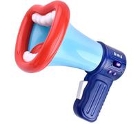 Eleage Funny Voice Speaker, Hand Microphone Voice Changer Recorder Learning Toy for Children (Blue)