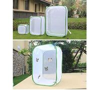 Eleage Portable Cage with Durable Zipper for Breeding Butterflies and Caterpillars in Schools or Home - 30cm/40cm Size (184)