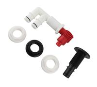Eleage Pump Out AERATOR Combo, Premium Marine AERATOR Kit, Optimal Oxygenation for Live Wells, 1-1/16 Inch Size, 5pcs